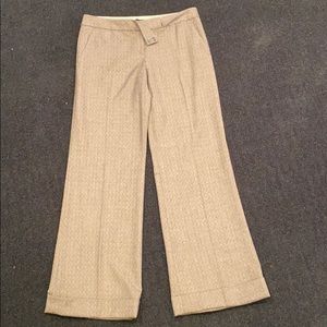 Wide leg work pant